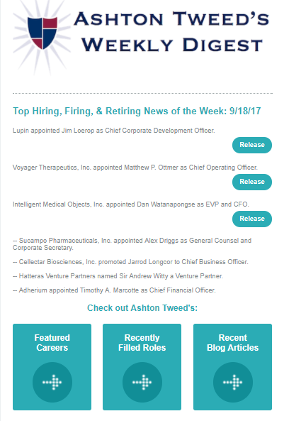 Ashton Tweed's Weekly Digest Ashton Tweed's Weekly Digest