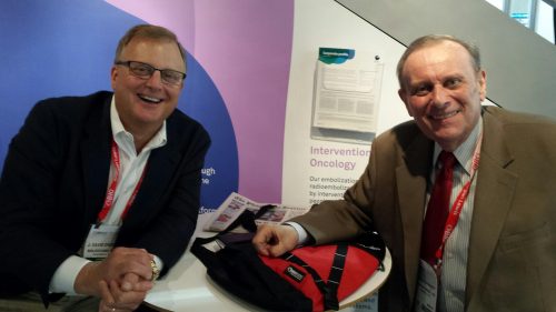 David Owens, CEO of BiologicMD Inc, and Jordan Warshafsky find the time to catch up at BIO2015.